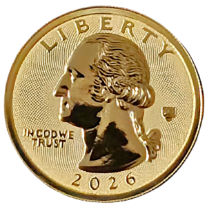 2026 Freedom Liberty Eagle 1/4 oz gold coin