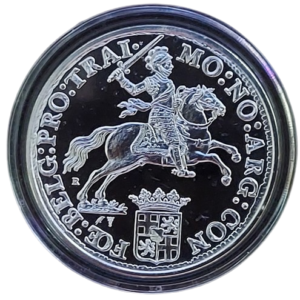 2022 Dutch 1 oz silver Ducaton restrike BU