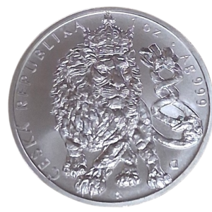 2026 Niue 1 oz Silver Czech Lion .999 Fine