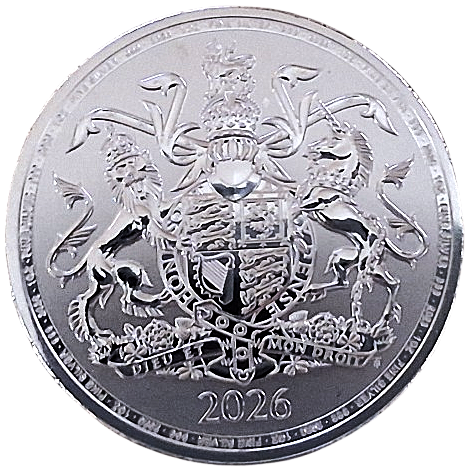 2026 Great Britain 1 oz Silver The Royal Arms BU 1 2026 Great Britain 1 oz Silver The Royal Arms BU