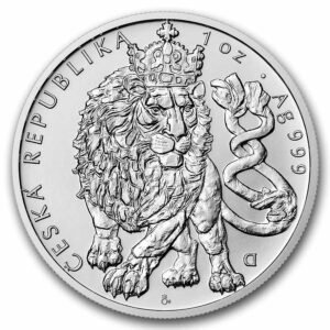 2026 Niue 1 oz Silver Czech Lion .999 Fine