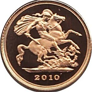 Home 5 2010 Half Sovereign Gold Proof Coin