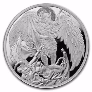 2026 Niue 1 oz Silver Archangel Michael BU Coin