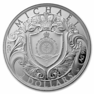 2026 niue 1 oz silver archangel michael bu coin 328399 rev