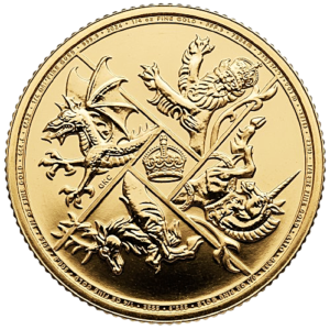 2026 Great Britain Four Nations 1/4 oz Gold Coin BU